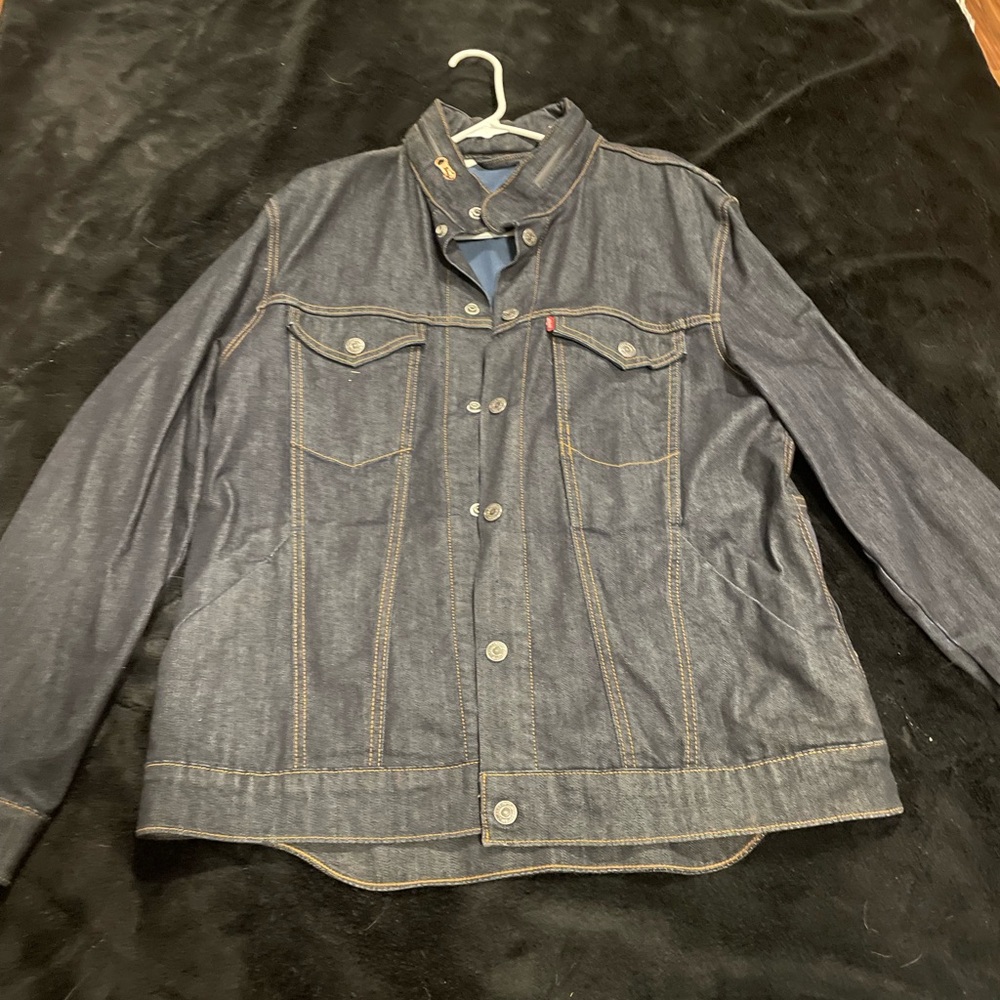 Levi’s denim commuter jacket.